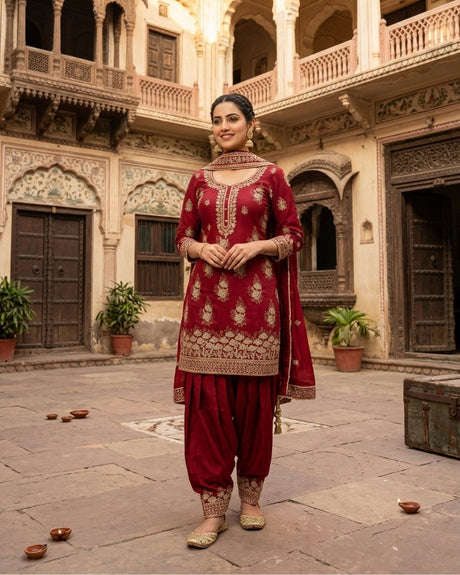 Bridal Unstitched suit
